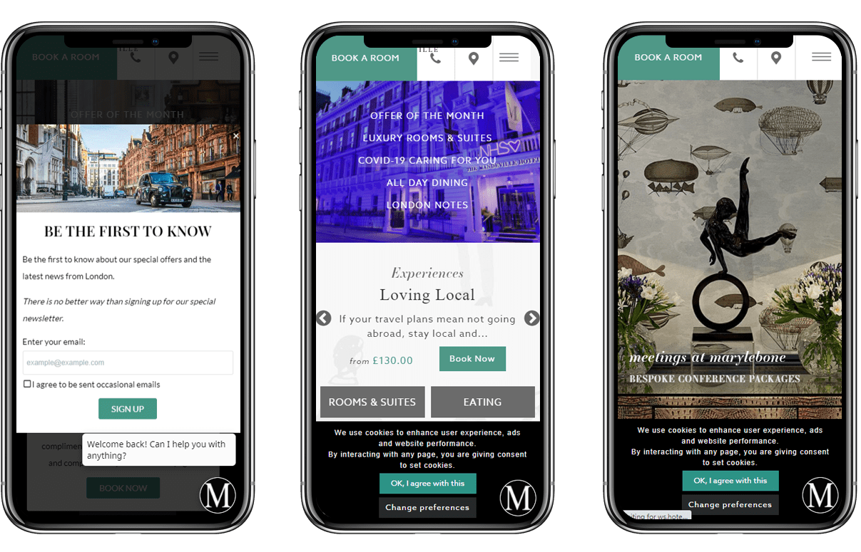 Reposition mobile Images Mandeville