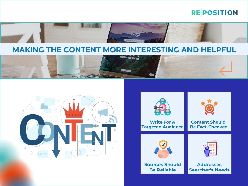 Making The Content More Interesting And Helpful