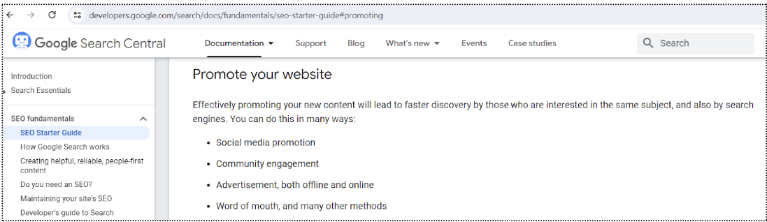 Promote Your Website