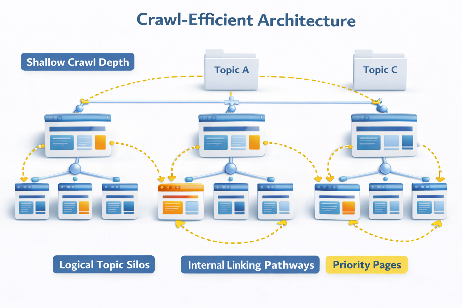 Crawl Efficient Architecture