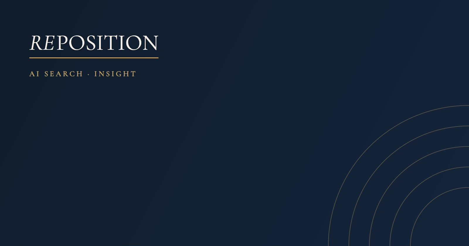 Reposition Insight header, AI search